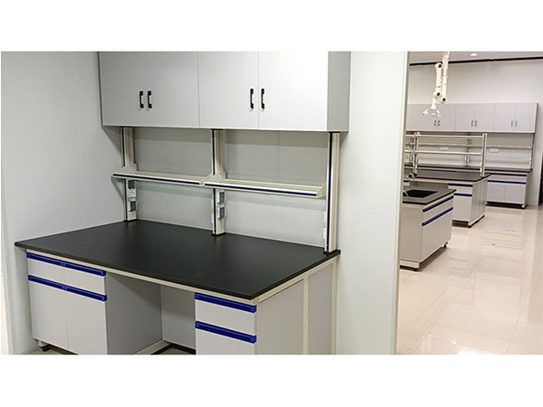 鋼木實(shí)驗(yàn)臺帶吊柜