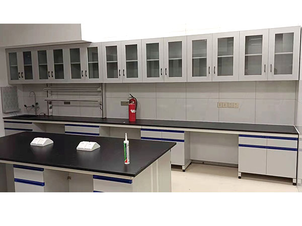 鋼木實(shí)驗(yàn)臺帶吊柜